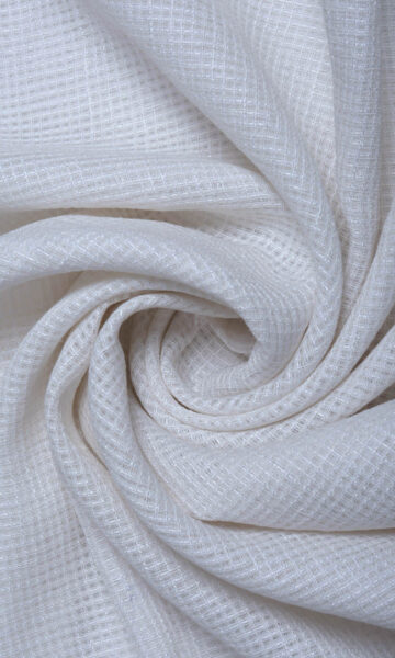 White Kitchen Custom Curtains