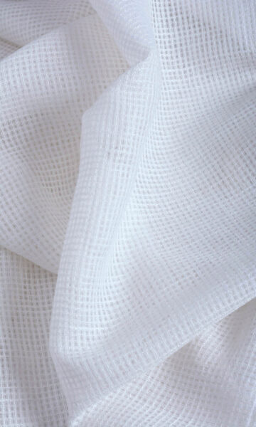 White Bedroom Custom Curtains