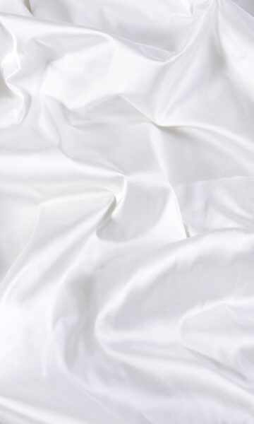 White Silk Custom Drapes For Dining Room