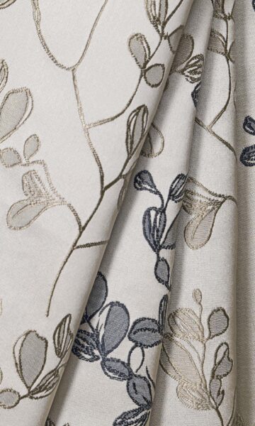 Floral Extra Long Custom Curtain