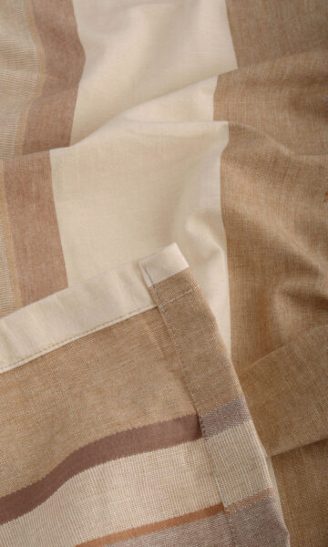 Striped Custom Roman Blinds For Living Room