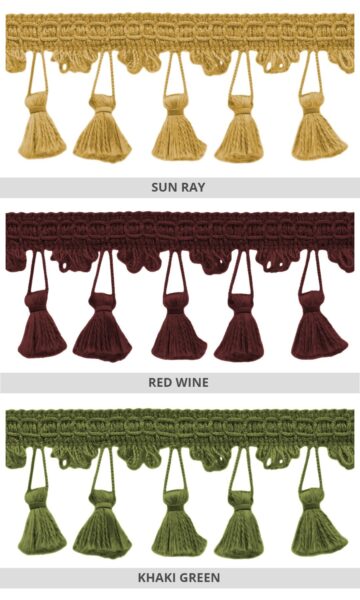 Tassel Trims For Fake Shades & Panels