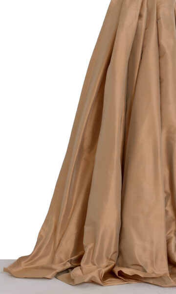 'Cork' Shantung Silk Custom Size Roman Shades (Peach/ Salmon) - Image 2