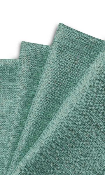 Green Custom Roman Shades & Curtains