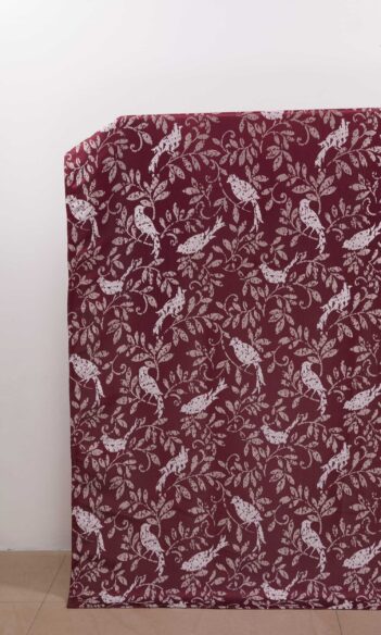 Red Custom Window Shades & Curtains