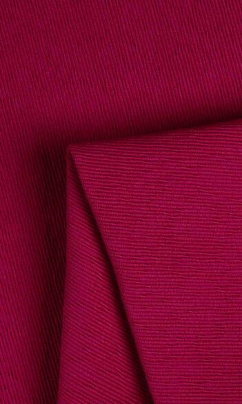Magenta Cotton Custom Drapery