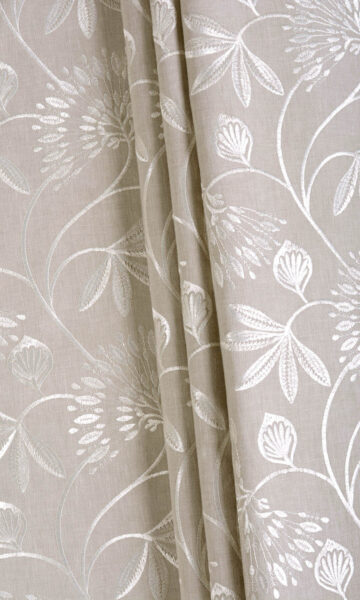Grey Sheer Extra Long Custom Curtains