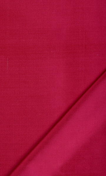 Red Custom Drapery & Roman Blinds