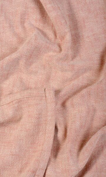 Pink Cotton Custom Drapes
