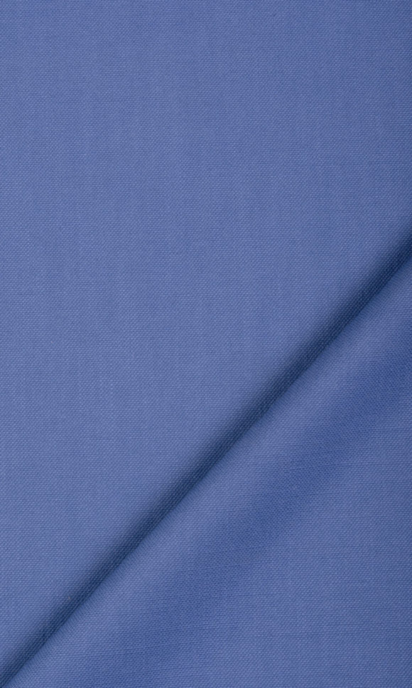 'Neel' Cotton Blend Custom Size Window Curtains (Blue)
