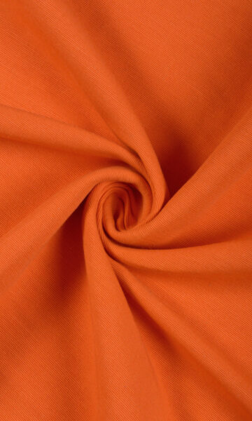 Orange Cotton Abstract Printed Custom Cushions