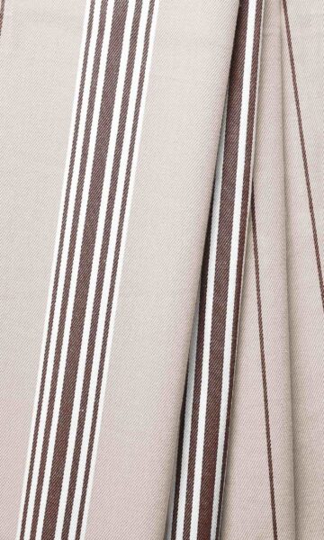 Striped Wide Custom Curtains
