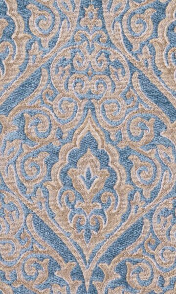 Floral Printed Custom Drapes & Roman Shades