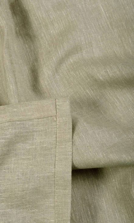 'Forsa' Sheer Linen Custom Size Window Shades (Brown)