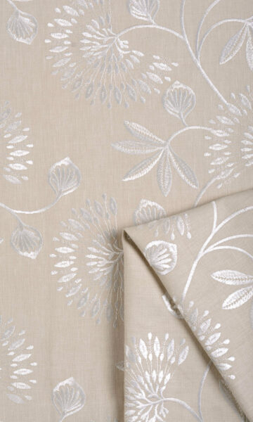 Affordable Floral Embroidery Curtains