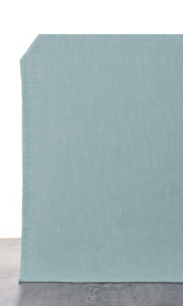 Blue Cotton Custom Drapes