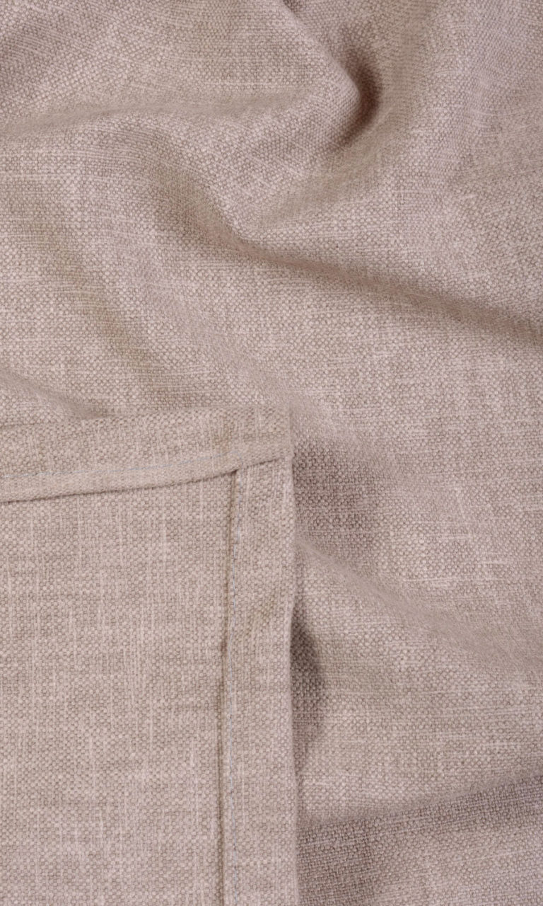 'Acik' Linen Blend Custom Size Window Treatments (Brown)