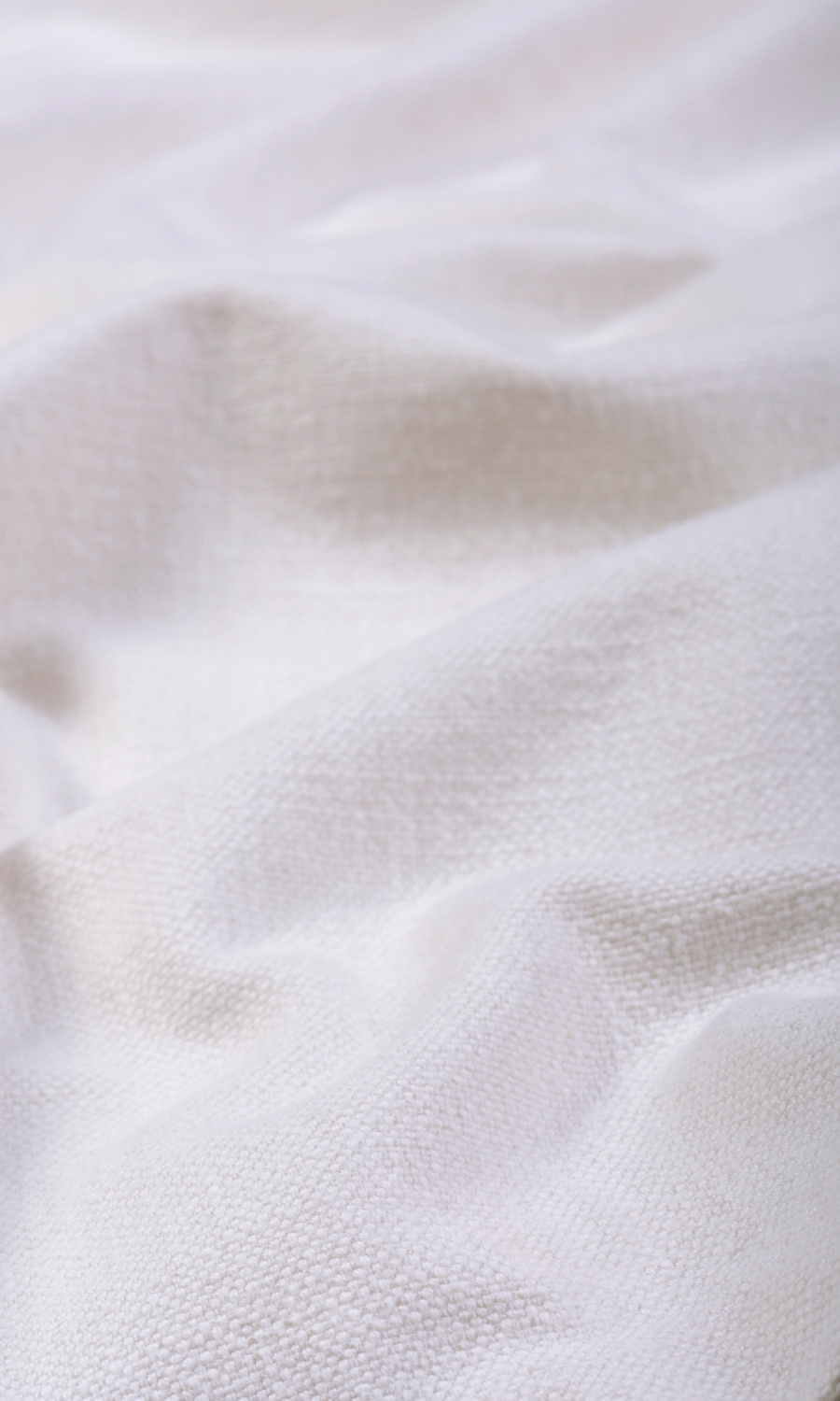 'Shukl' Linen Blend Made to Measure Roman Blinds (White)