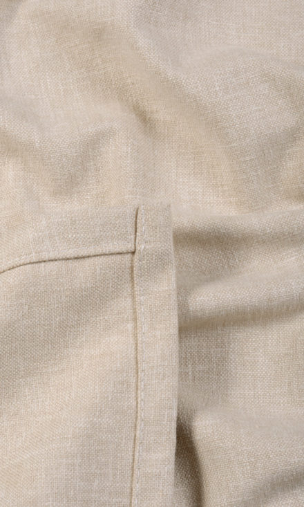 'Nacl' Linen Blend Made to Measure Drapery/ Curtains (Beige)