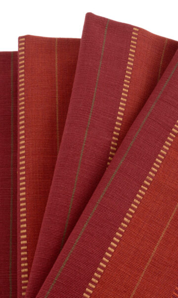 Striped Custom Drapes For Bedroom