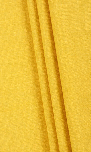 Yellow Custom Drapery For Living Room