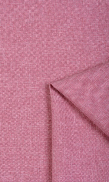 Pink Cotton Custom Roman Blinds
