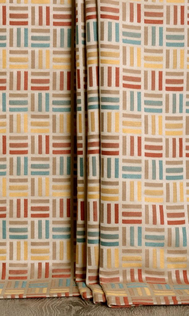 Cotton Custom Drapes For Dining Room