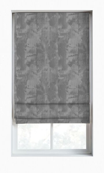 Printed Custom Roman Blinds For Living Room
