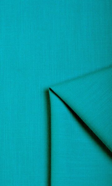 Blue Cotton Custom Window Shades