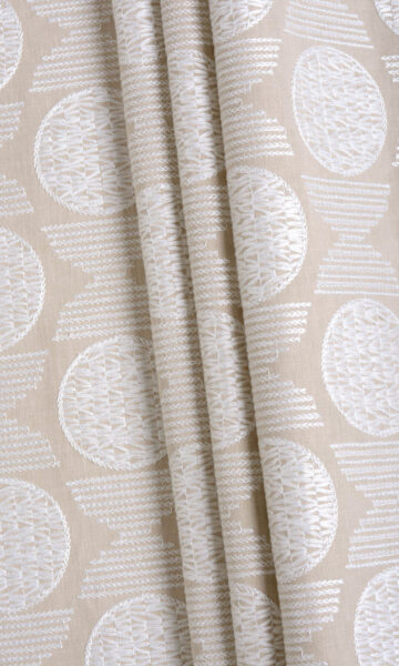 Geometric Patterned Curtains For Bedroom
