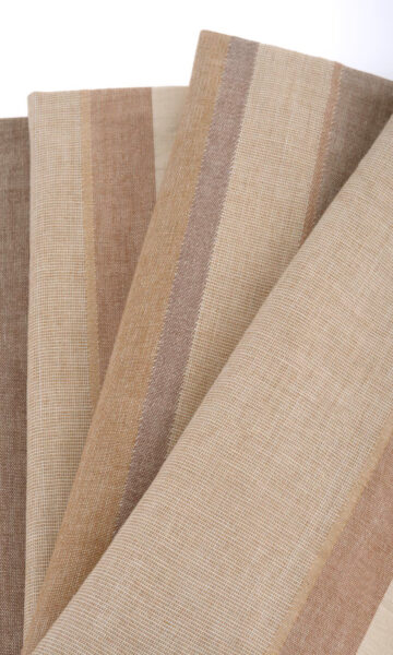 Striped Custom Fake Shades For Dining Room