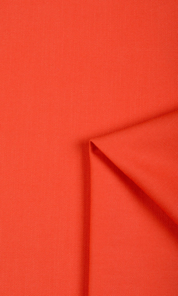 'Arancia' Cotton Blend Custom Window Curtains (Orange)