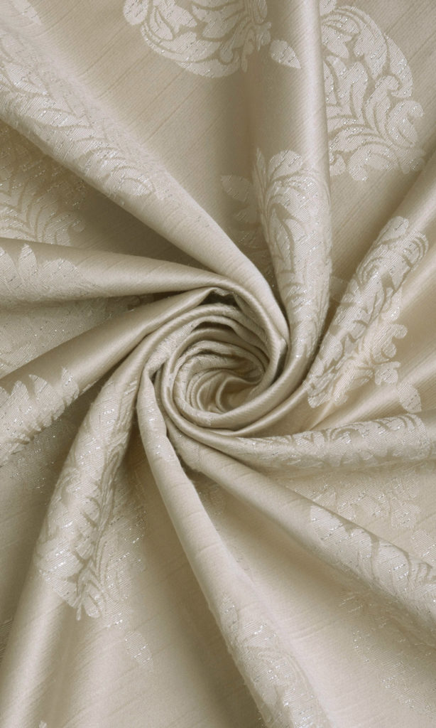 'Tivoli' SelfPatterned Damask Roman Shades (Brown Beige)