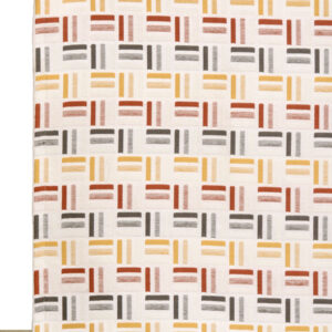 Cotton Geometric Wide Custom Curtains