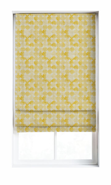 Printed Custom Roman Blinds For Bedroom