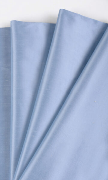 Silk Custom Drapery & Roman Blinds