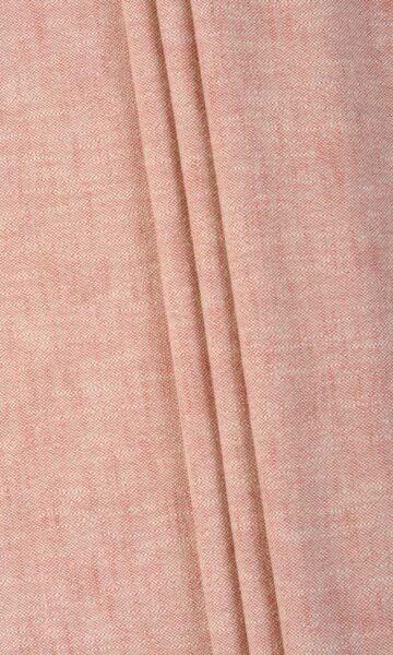 Pink Cotton Custom Roman Blinds