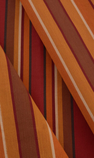 Striped Custom Roman Blinds For Bedroom