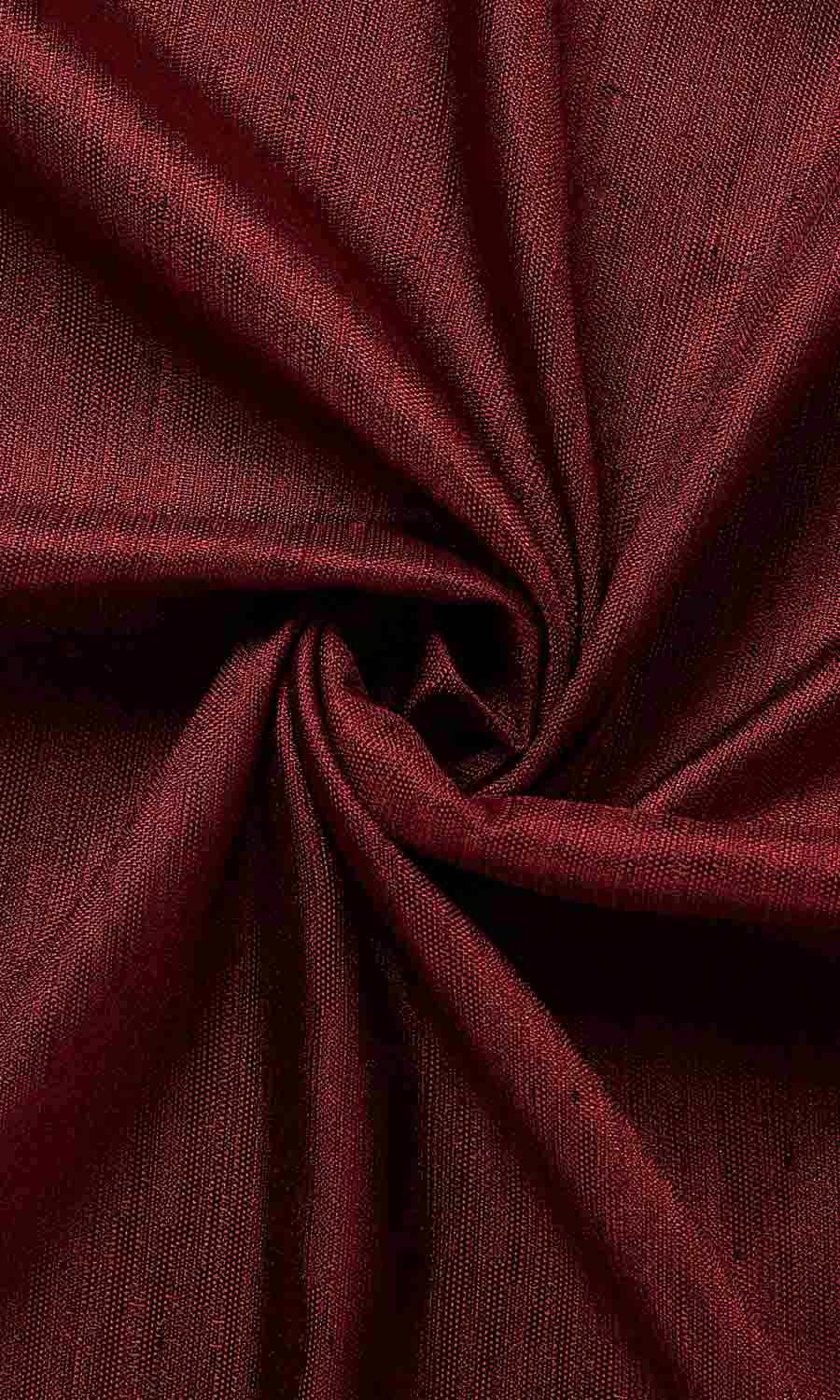 Maroon Colour Plain Crepe Fabric