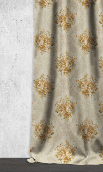 Floral Printed Custom Drapes