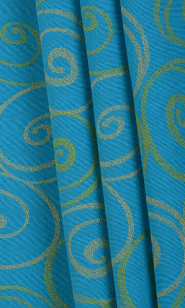 Blue Custom Drapes For Bedroom