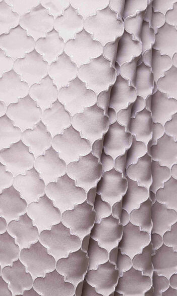 Pink Wide Window Curtains