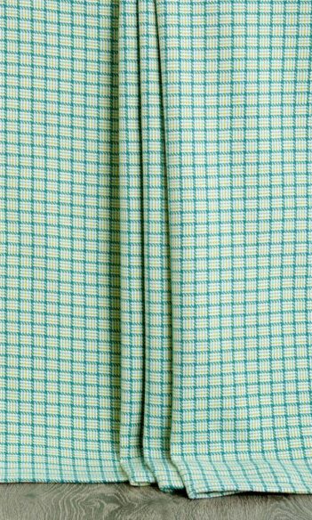 Checked Custom Extra Long Drapes