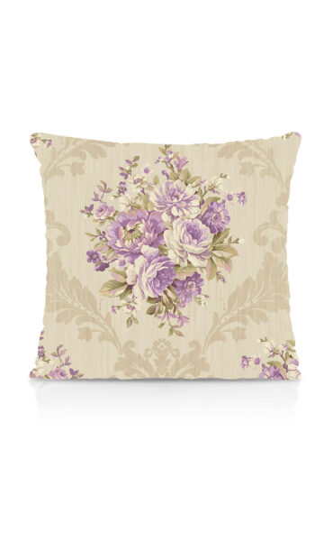 Printed Floral Custom Knife Edge Cushions