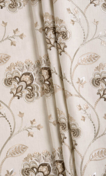 Floral Printed Custom Drapes