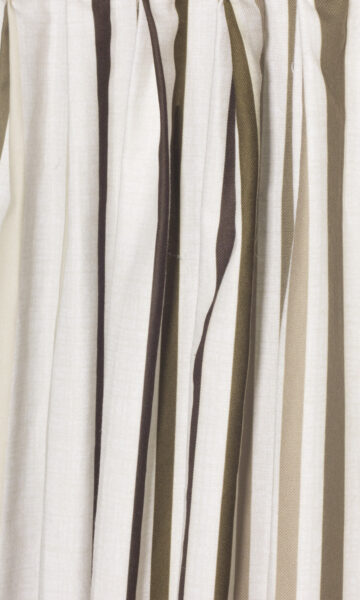 Striped Printed Custom Drapes For Living Room