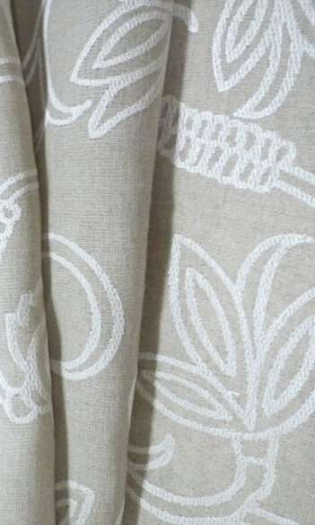 Printed Custom Drapes For Bedroom