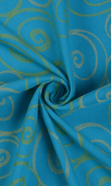 Blue Custom Drapes For Bedroom