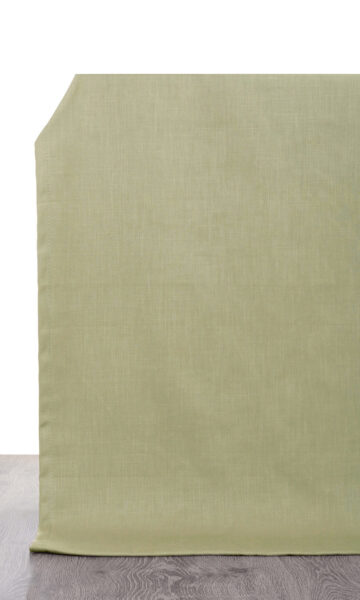 Green Custom Roman Shades