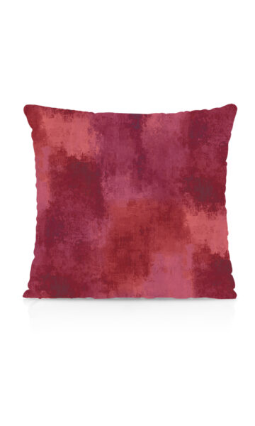 Red Plain Affordable Custom Cushions